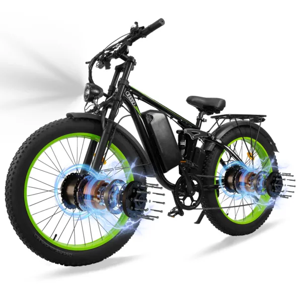 F87 Strong shock-absorbing off-road electric bike - Image 3