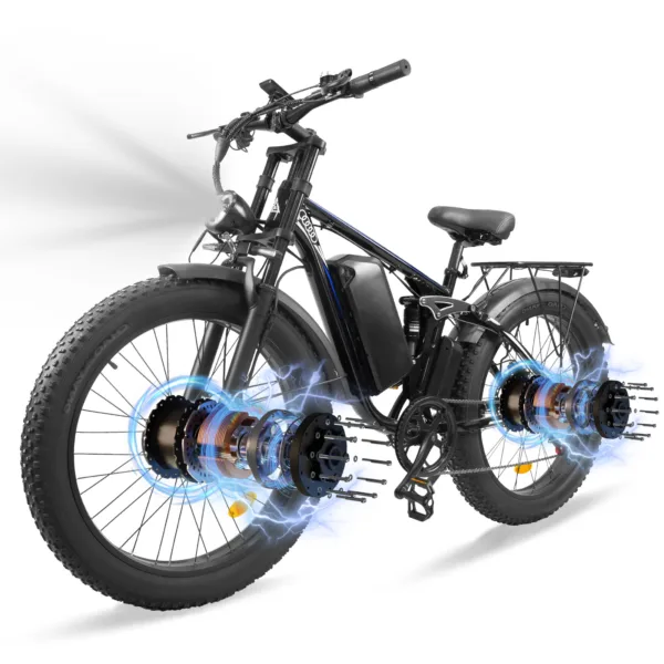 F87 Strong shock-absorbing off-road electric bike - Image 2