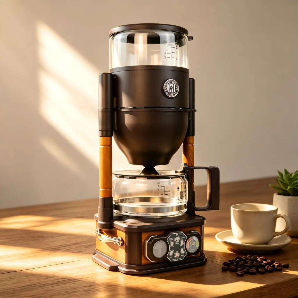 Unique vintage drip coffee maker