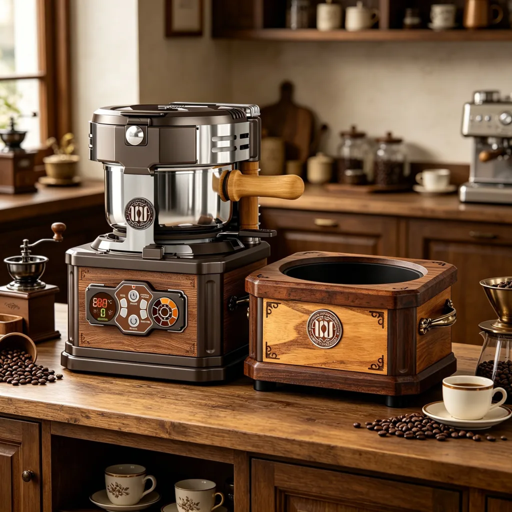 This Vintage Roaster & Cooler Set Makes Fresh Roasted Coffee At Home
